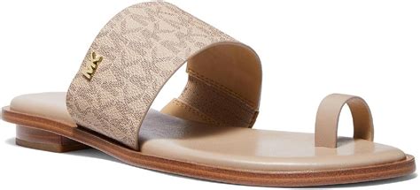 michael michael kors august flat sandal women's|Michael Kors heeled sandals sale.